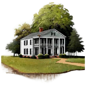 Antebellum Homes Mississippi PNG 06252024 PNG