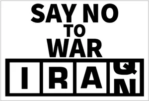 Anti War Slogan Iran PNG image