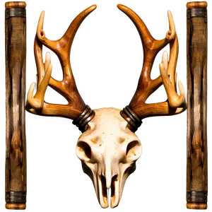 Antique Antler Carving PNG Axf PNG