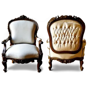 Antique Armchair Collection PNG Xfg54 PNG