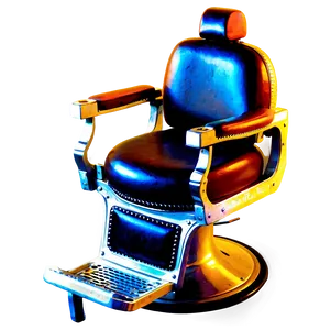 Antique Barber Chair Png Ong72 PNG image