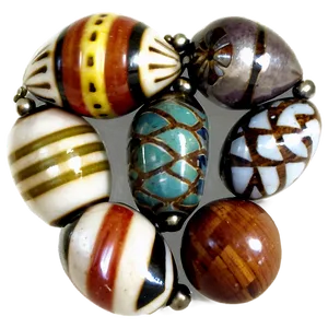 Antique Bead Collection Png Rco68 PNG image