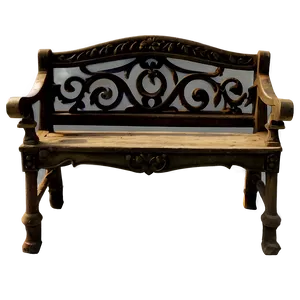 Antique Bench Png 61 PNG image