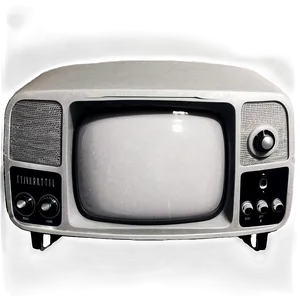 Antique Black And White Tv Png Wuf PNG image