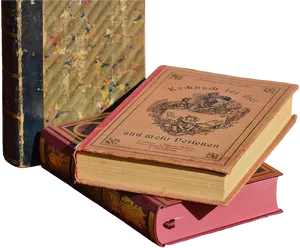 Antique_ Books_ Stacked