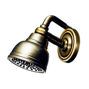 Antique Brass Shower Head Png 60 PNG image