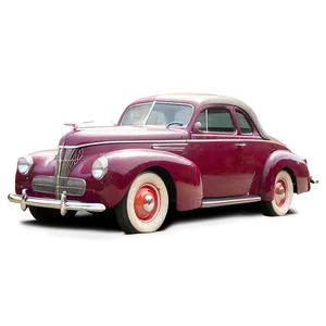 Antique Car Beauty Shot PNG 2 PNG