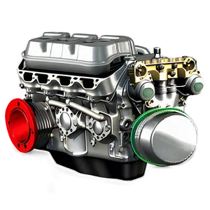 Antique Car Engine Component Png 06132024 PNG image