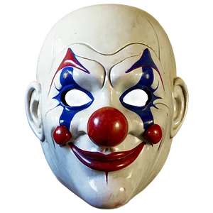 Antique Clown Mask PNG 06212024