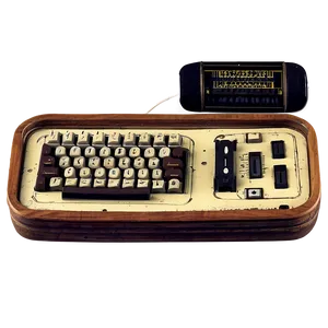 Antique Computing Device PNG Ylc58 PNG