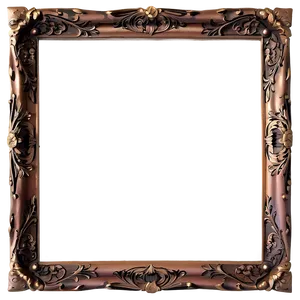 Antique Decorative Frame PNG Jkx