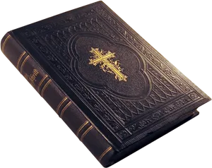 Antique Decorative Holy Bible PNG image
