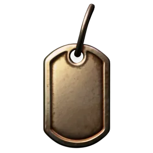 Antique Dog Tag PNG Bom PNG
