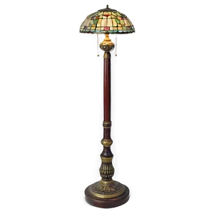Antique Floor Lamp PNG 06122024