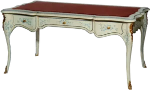 Antique French Style Dressing Table PNG image