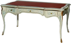 Antique French Style Dressing Table PNG image