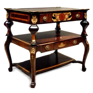 Antique Furniture Collection PNG Qbk87