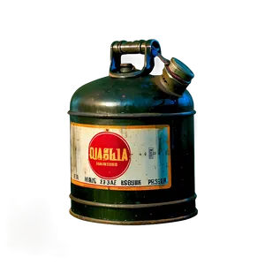 Antique Gasoline Can PNG Yek23