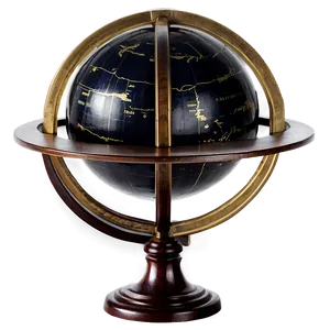 Antique Globe Picture Png Yjc PNG image