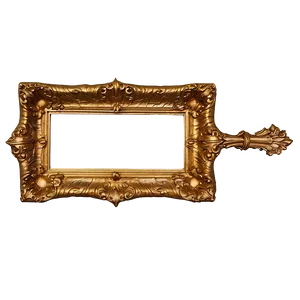 Antique Golden Frame Png Grg22 PNG image