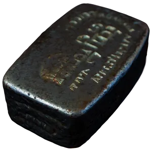 Antique Iron Ingot Png 78 PNG image