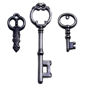 Antique Keys Png 05242024 PNG image
