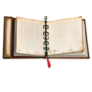 Antique Ledger Page Png Iat PNG image