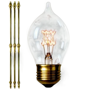 Antique Light Bulb PNG Lmt68