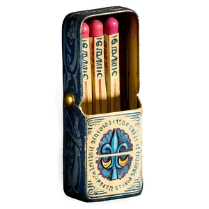 Antique Matchbox Treasure Png 12 PNG image