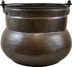 Antique Metal Cauldron.png PNG image