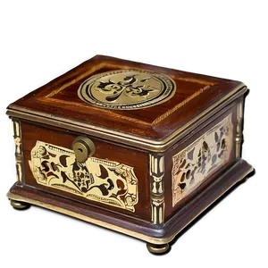 Antique Music Box Png 06282024 PNG image