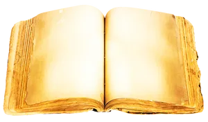 Antique Open Blank Book