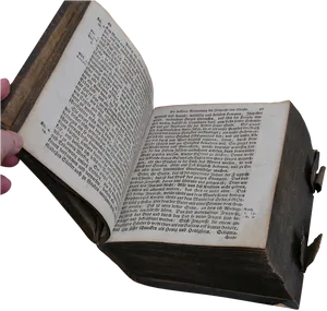 Antique Open Book PNG image