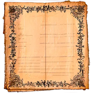 Antique Paper For Collage Png 65 PNG image