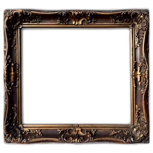 Antique Photo Frame PNG 52
