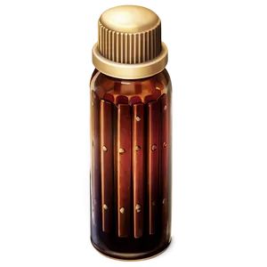 Antique Pill Bottle PNG 4