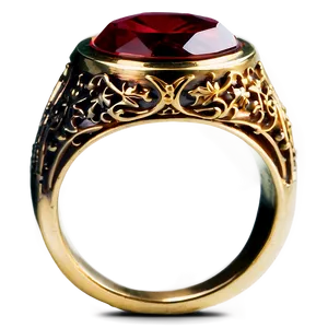Antique Ring PNG 95