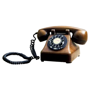 Antique Rotary Dial Phone Png 80 PNG image