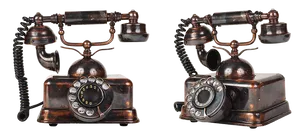 Antique Rotary Telephones