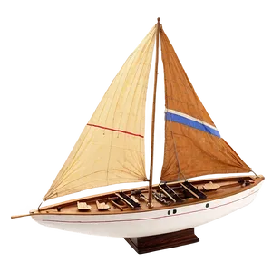 Antique Sailboat Model PNG Qvs
