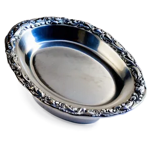 Antique Silver Serving Dishes Png 06202024 PNG image