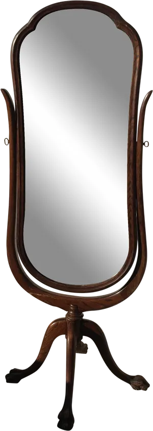 Antique Standing Floor Mirror PNG image