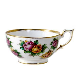 Antique Tea Cup PNG Wto