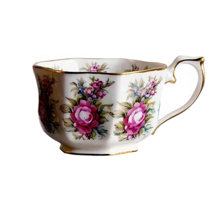 Antique Tea Cup Treasure PNG 68