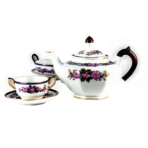 Antique Tea Set PNG 05242024 PNG