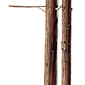 Antique Telephone Pole PNG Cge7 PNG