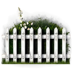 Antique White Fence Look PNG Epo20 PNG