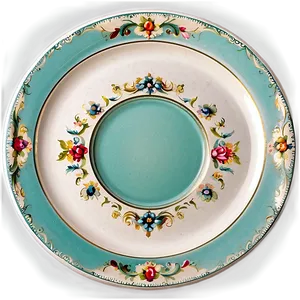 Antique White Plate PNG Hjq