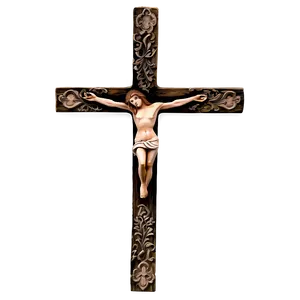 Antique Wooden Cross PNG Dcd PNG