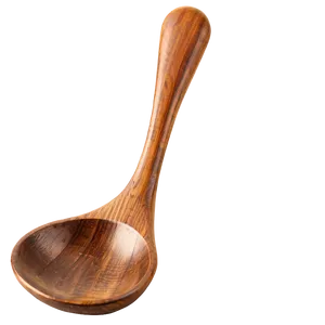 Antique Wooden Spoon Png 06132024 PNG image